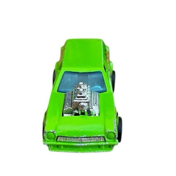 Vintage Hot Wheels 1975 Poison Pinto Green Chrome Interior BW Hong Kong - Picture 2 of 5